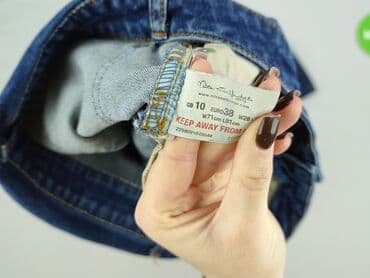 spodnie damskie jeans 7 8: Jeansy damskie, rozmiar M — 4