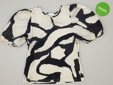 bluzki z tiulem czarne: H&M, Bluzka damska, M — 7