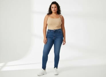 bluzki na ramiączkach plus size: PrettyLittleThing, Top damski, rozmiar 6XL — 1