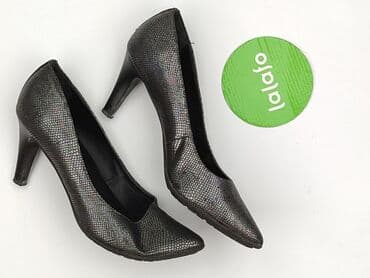 buty na bardzo wysokiej platformie: Półbuty damskie, rozmiar 39 — 3