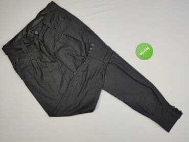 c a spodnie damskie z wysokim stanem: Spodnie materiałowe damskie, rozmiar M — 2