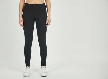 legginsy z wysokim stanem allegro: Legginsy Eleganckie damskie, rozmiar M — 1