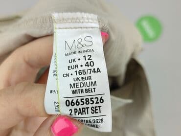 marks and spencer piżamy damskie: Marks & Spencer, Spodnie materiałowe damskie, rozmiar L — 5