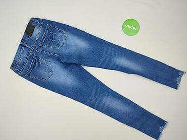 rwane dzinsy: Denim, Jeansy damskie, rozmiar XS — 3