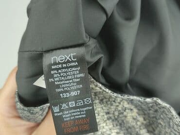 plisowane spódnice szara: Next, Spódnica damska, rozmiar XS — 5