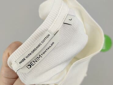 h: Tom Tailor Denim, T-shirt damski, rozmiar L — 4