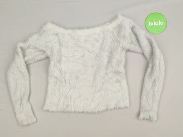 hm biały sweter: H&M, Sweter damski, rozmiar M — 2