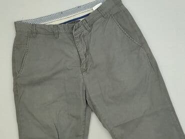 odzież męska używana: Dressmann, Chinosy dla mężczyzn, rozmiar L — 1