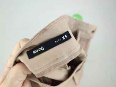 Kobiety: Sinsay, Spodnie materiałowe damskie, rozmiar XS — 4