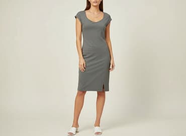 kamizelka futerko h m: H&M, Sukienka damska, rozmiar M — 7