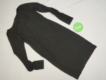 czarna sukienka z długim rękawem sinsay: Sinsay, Sukienka damska, rozmiar XL — 2