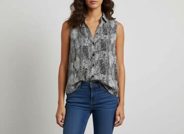 koszulka bez rękawów reserved: Beloved, Bluzka damska, rozmiar L — 7