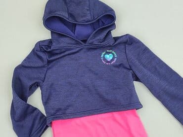 pluszowa kurtka z kapturem: Bluza, 4-5 lat, 104-110 cm, stan - Idealny — 1