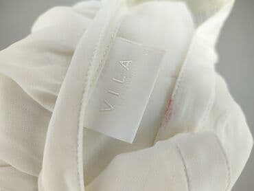 koszulka z tiulem: Vila, Bluzka damska, rozmiar M — 4