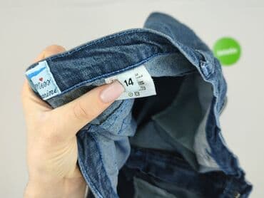 jeansy damskie z kokardkami: Spodnie 3/4 damskie, rozmiar XL — 4