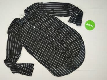 czarne spodnie i koszula: H&M, Koszula damska, rozmiar S — 3