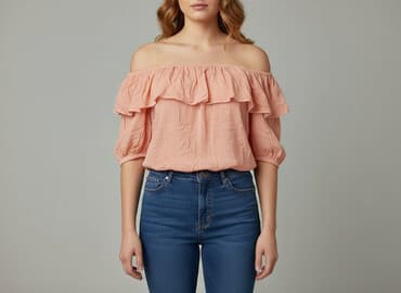 bluzka z odkrytym ramieniem allegro: Bluzka damska, rozmiar XL — 6