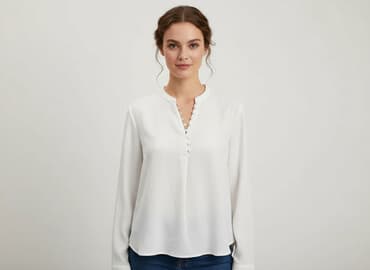 sweter piórkowy na drutach: Selected Femme, Bluzka damska, rozmiar L — 8