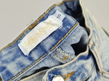 ogrodniczki jeansowe damskie krótkie: Szorty damskie, rozmiar S — 4