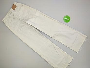 botki beyco: Bershka, Jeansy damskie, rozmiar S — 3