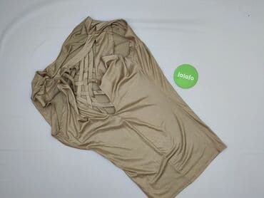 sukienki beżowa midi: Sukienka damska, rozmiar M — 4