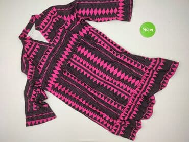 różowa sukienka z długim rękawem: Sukienka damska, rozmiar XL — 3