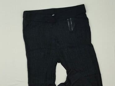 legginsy prążkowane stradivarius: C&A, Spodnie materiałowe damskie, rozmiar L — 1