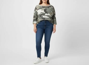 sukienki moro damskie: Bluzka damska, rozmiar 4XL — 6