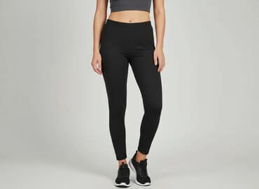 krótkie legginsy pod sukienkę: Leggings, Legginsy Sportowe damskie, rozmiar S — 1