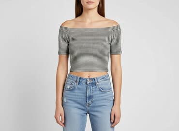 zielona koszulka zara: Zara, Top damski, rozmiar S — 7