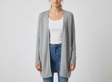 poliamid w swetrze: Kardigan damski, rozmiar S — 7