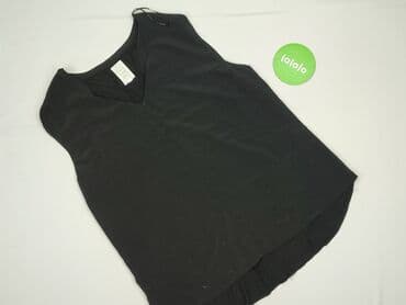 czarne bluzki dekolt v: Bluzka damska, rozmiar L — 2