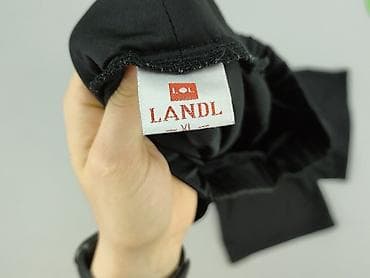 cargo wide leg: Spodnie materiałowe damskie, rozmiar XL — 4