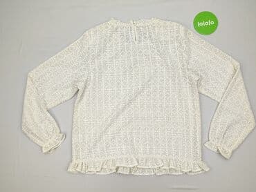 sweter z transparentnymi rękawami: Bluzka damska, rozmiar L — 3