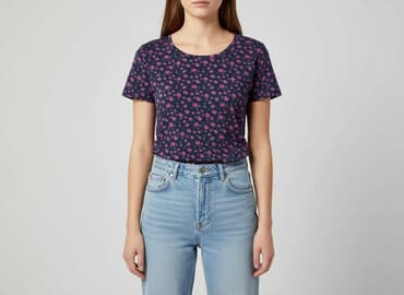 tommy hilfiger t shirt damski granatowy: Reserved, T-shirt damski, rozmiar S — 6