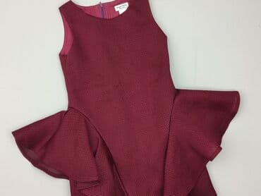 sukienka w geometryczne wzory: Dress, 1.5-2 years, 86-92 cm, condition - Very good — 1