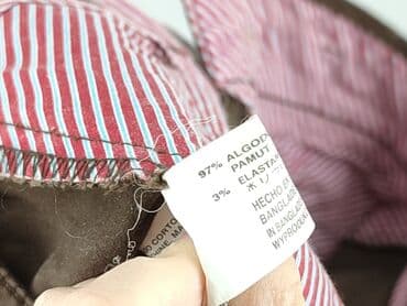 czerwone chinosy damskie: Spodnie materiałowe damskie, rozmiar L — 5