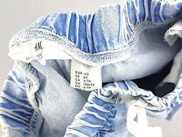 bluzka hm: Spodnie jeansowe, H&M, 7 lat, 122, stan - Bardzo dobry — 5