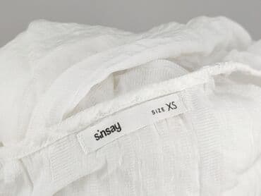 cropp bluzki z krótkim rękawem: Sinsay, Bluzka damska, rozmiar XS — 4