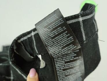 woskowane legginsy z wysokim stanem zara: Divided, Material trousers for women, size L (EU 40) — 5