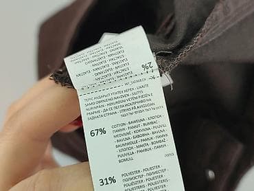 spodnie krowy: Spodnie materiałowe damskie, rozmiar S — 5