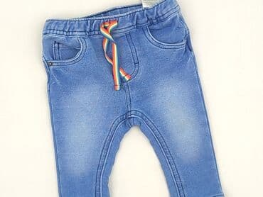 Jeansy: Spodnie jeansowe, Endo, 1-3 m, stan - Idealny
