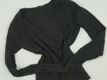 sweter z dekoltem v: Sweter damski, rozmiar S — 1