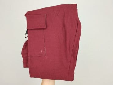 spodnie czarne cargo bershka: Spodnie cargo damskie, rozmiar L — 7