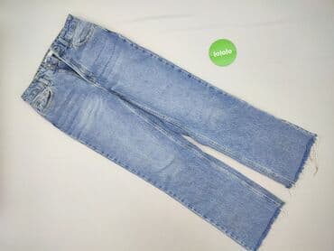 spodnie jeansy z wysokim stanem: Jeansy damskie, rozmiar S — 2