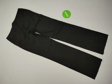 orsay spodnie woskowane czarne: Orsay, Spodnie materiałowe damskie, rozmiar L — 3