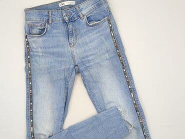 zara woskowane spodnie: Zara, Jeans for women, size XS (EU 34) — 1