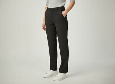 spodnie materiałowe damskue: Gina Tricot, Spodnie materiałowe damskie, rozmiar S — 7