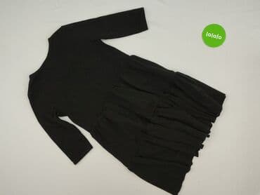 reserved czarna sukienka z bufiastymi rękawami: Reserved, Sukienka damska, rozmiar XS — 3