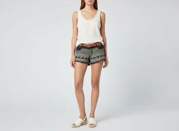 pull and bear krótkie spodenki: PULL&BEAR, Szorty damskie, rozmiar 2XS — 7